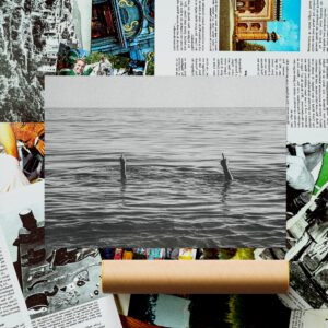 The sea spoke to you today | Poster