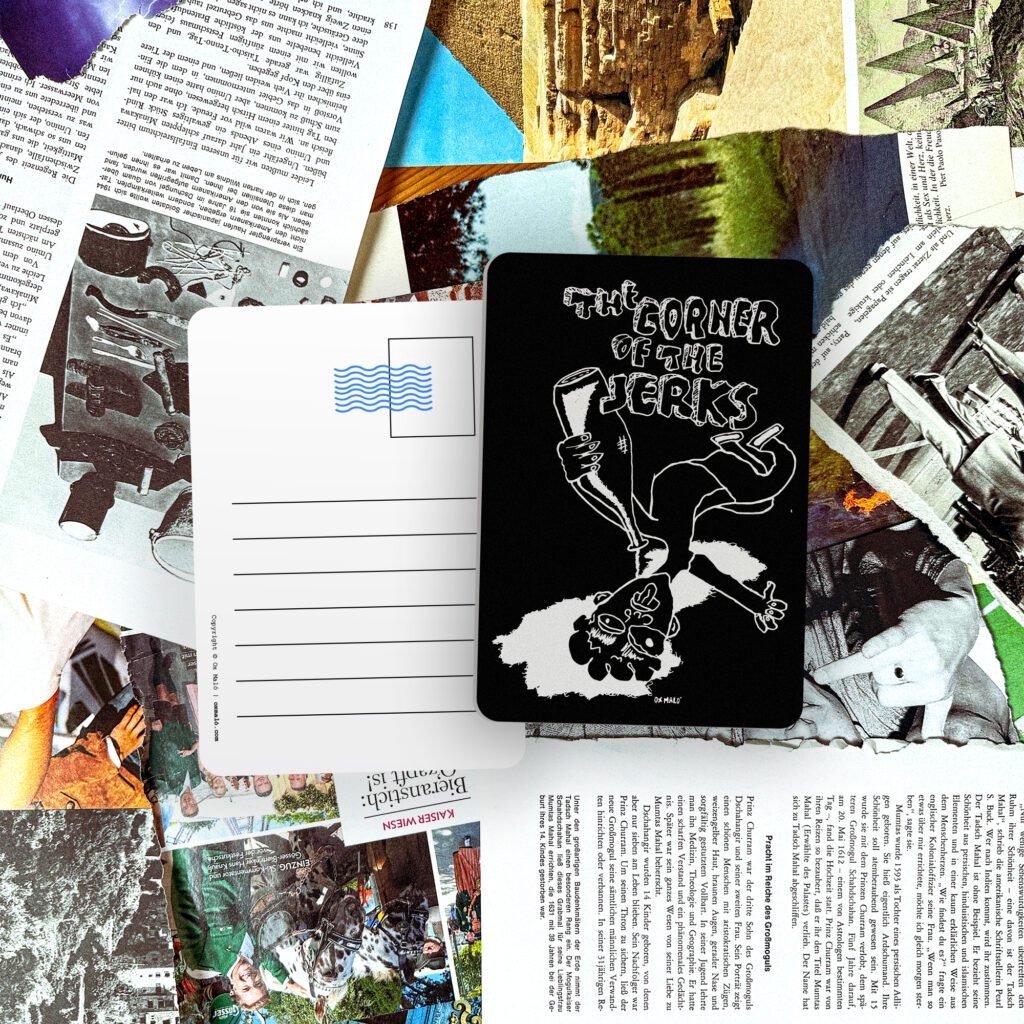 The Corner of the Jerks Madness | 10 Postcards