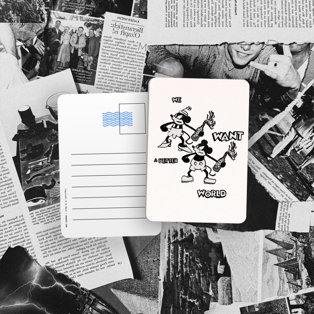 We want a Better World | Postcards