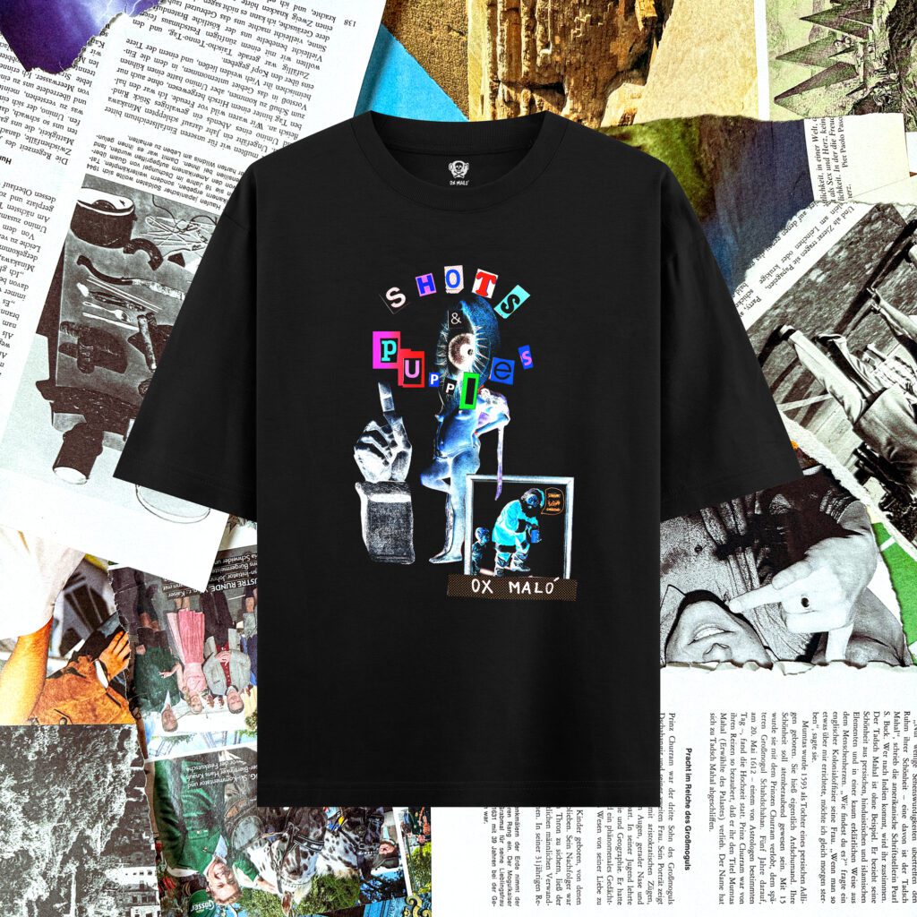 Shots & Puppies | Unisex Oversized T-shirt
