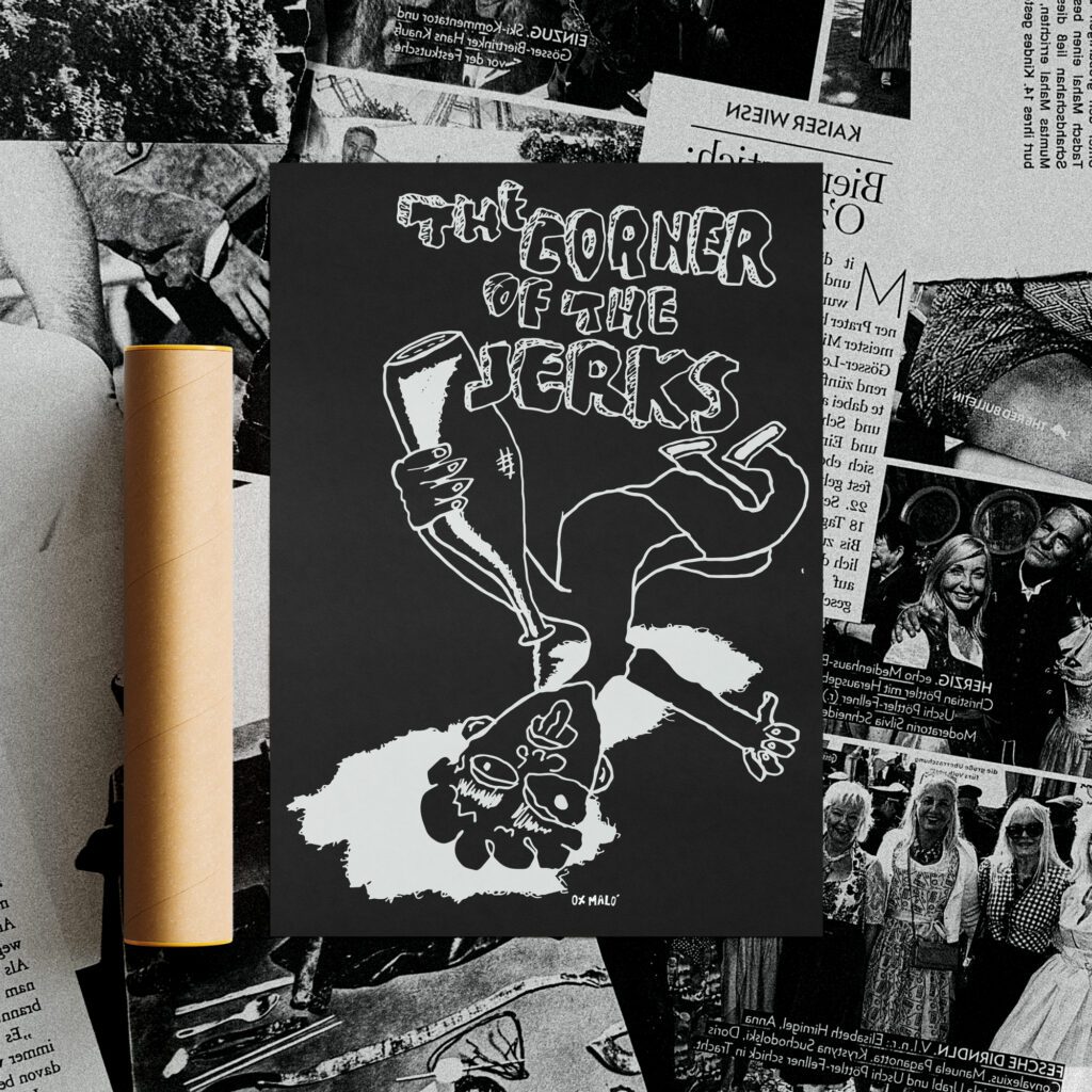 The Corner of the Jerks Madness | Poster